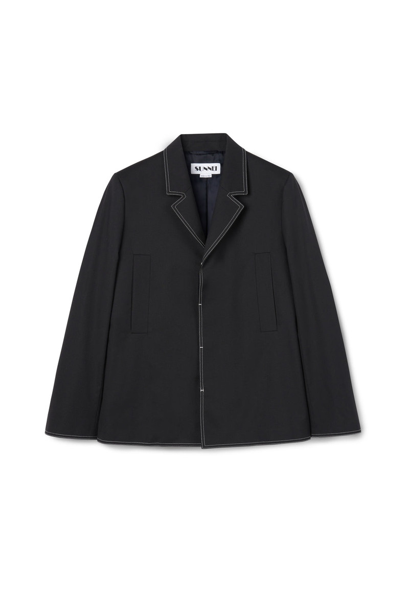 TAILORED BLAZER / dark blue 1