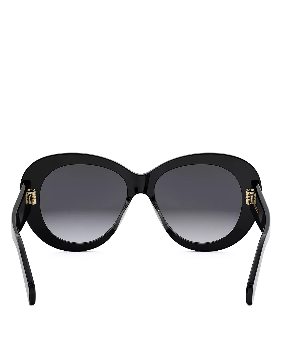 Triomphe Black Butterfly Sunglasses, 55mm - 8