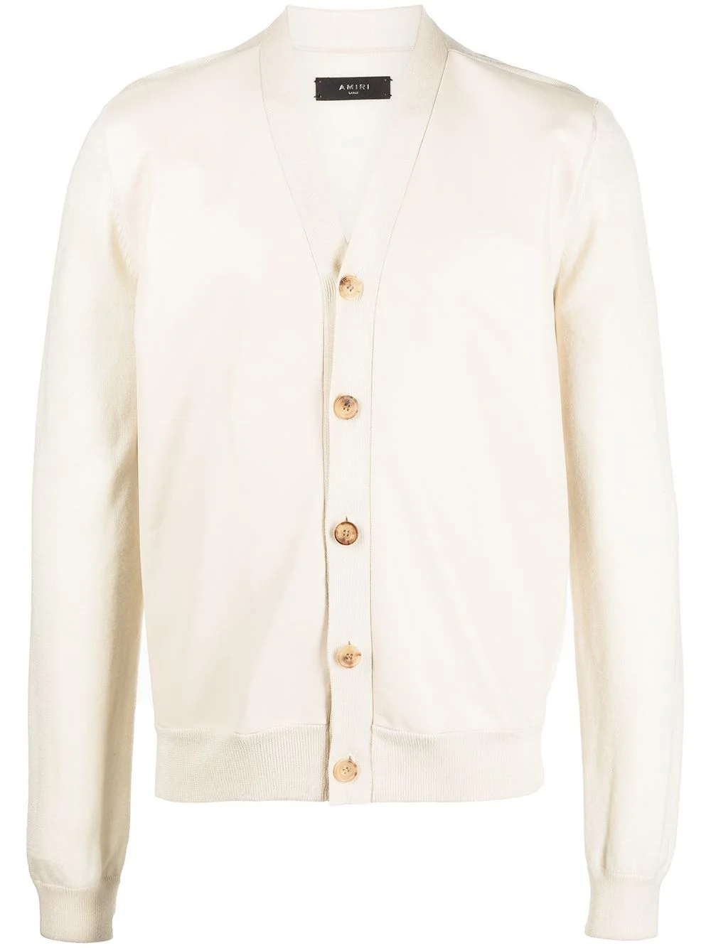 buttoned-up cashmere cardigan - 1