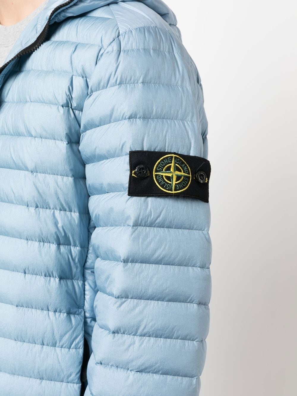 Compass-patch puffer jacket - 5