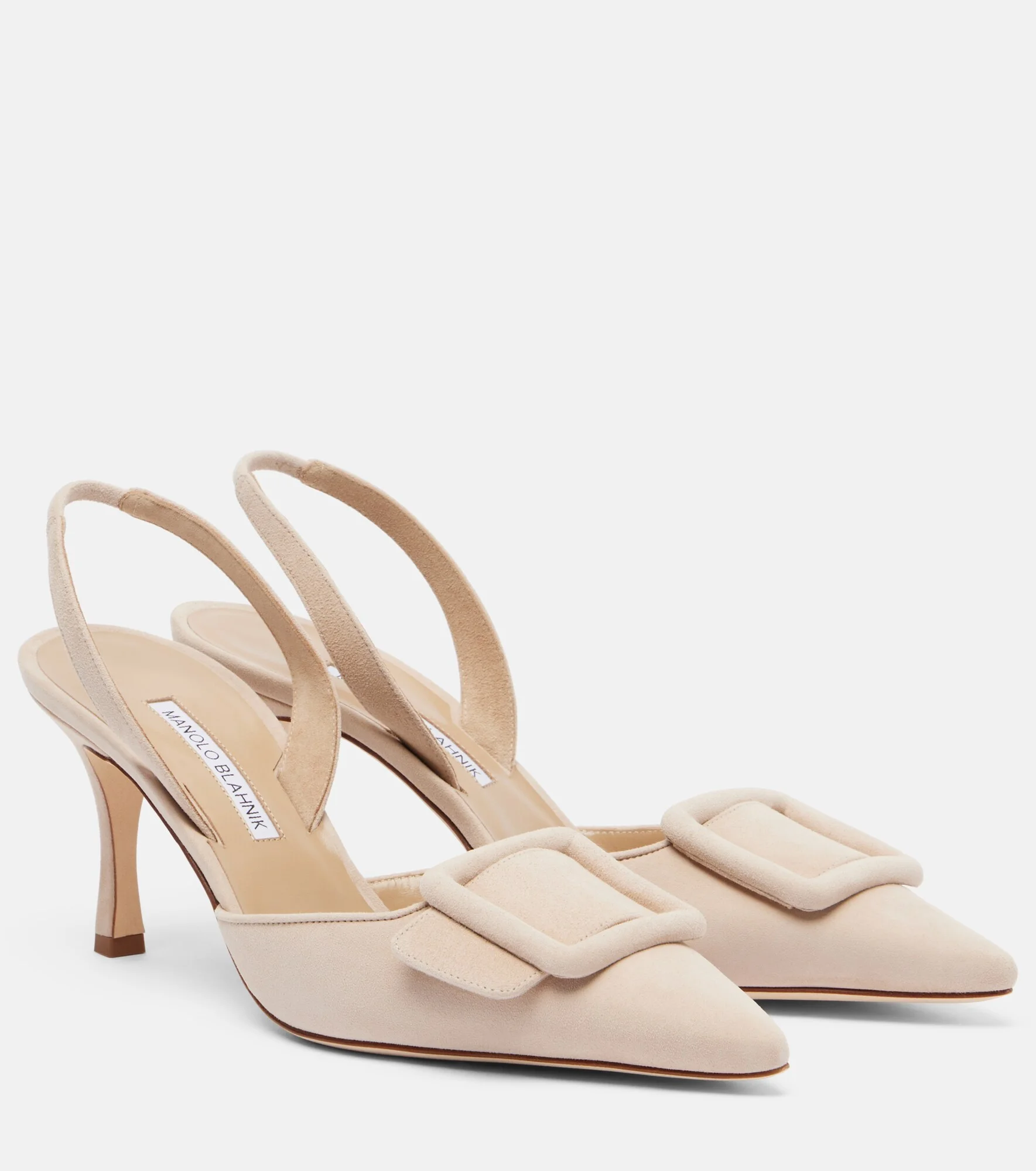 Maysli suede slingback pumps - 1