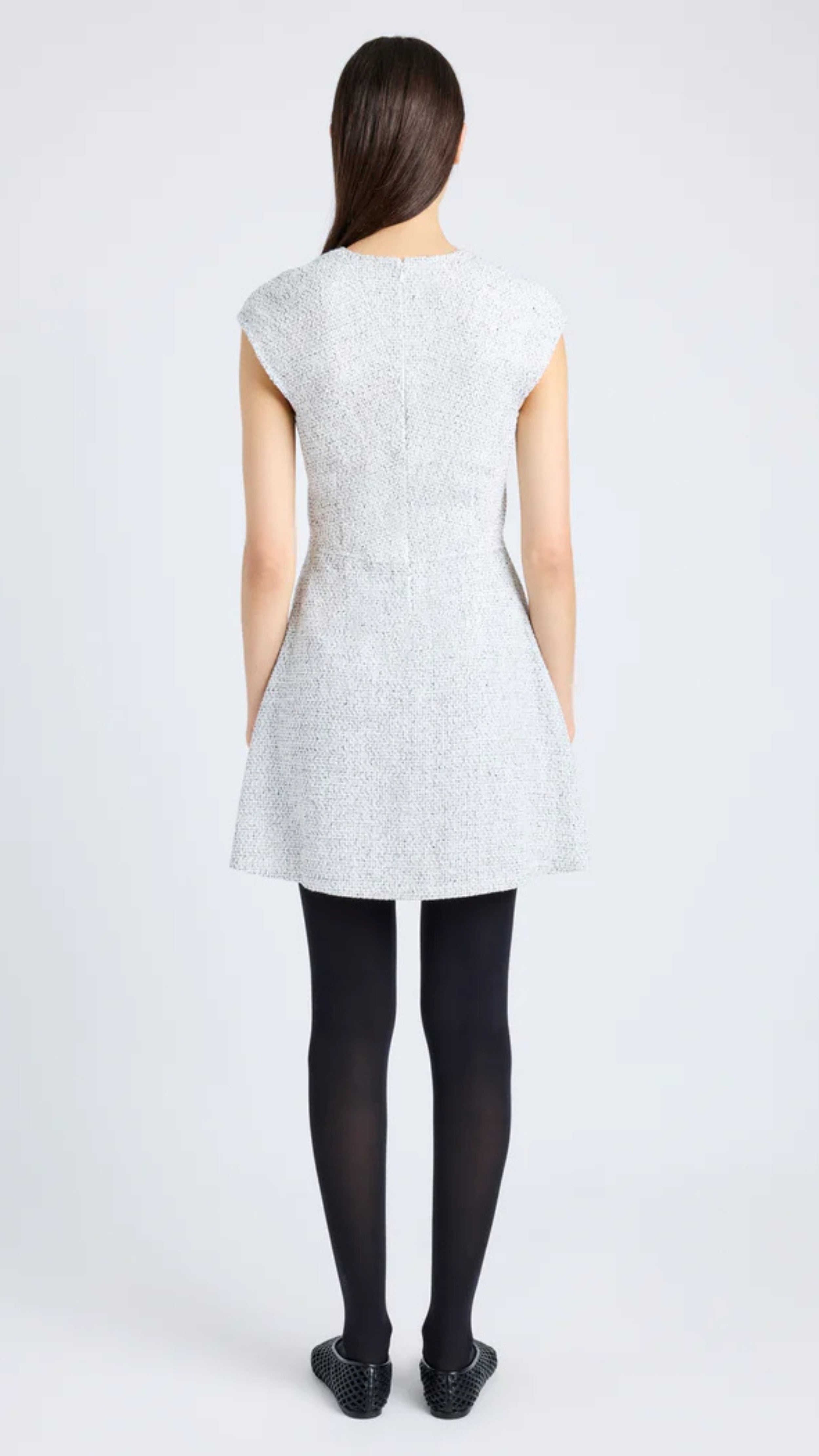 Manon Dress in Tweed - 3