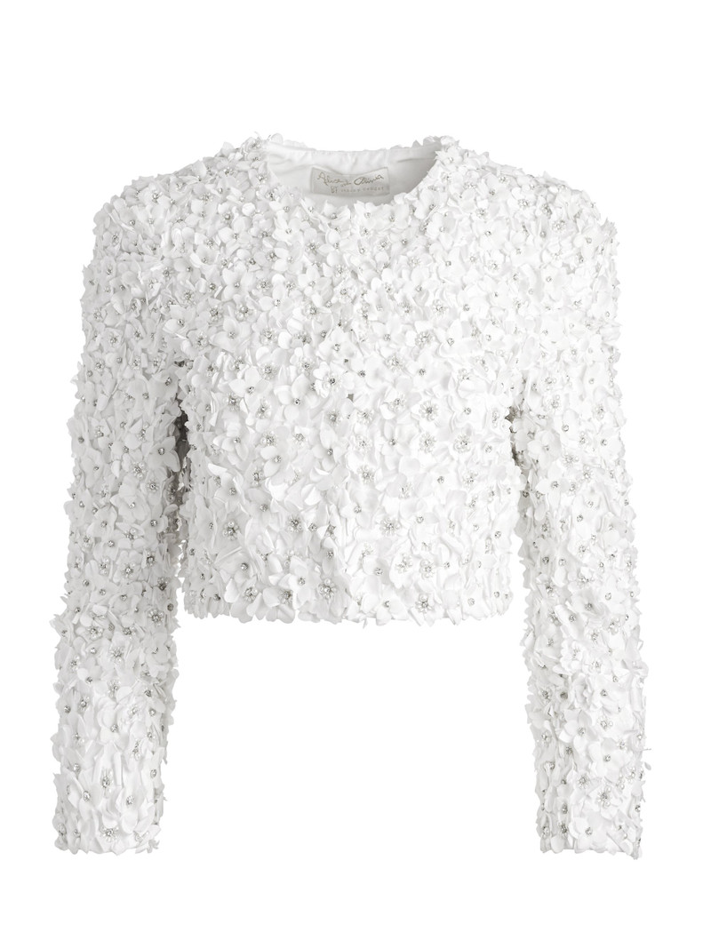 LORNA EMBELLISHED CROPPED JACKET 1