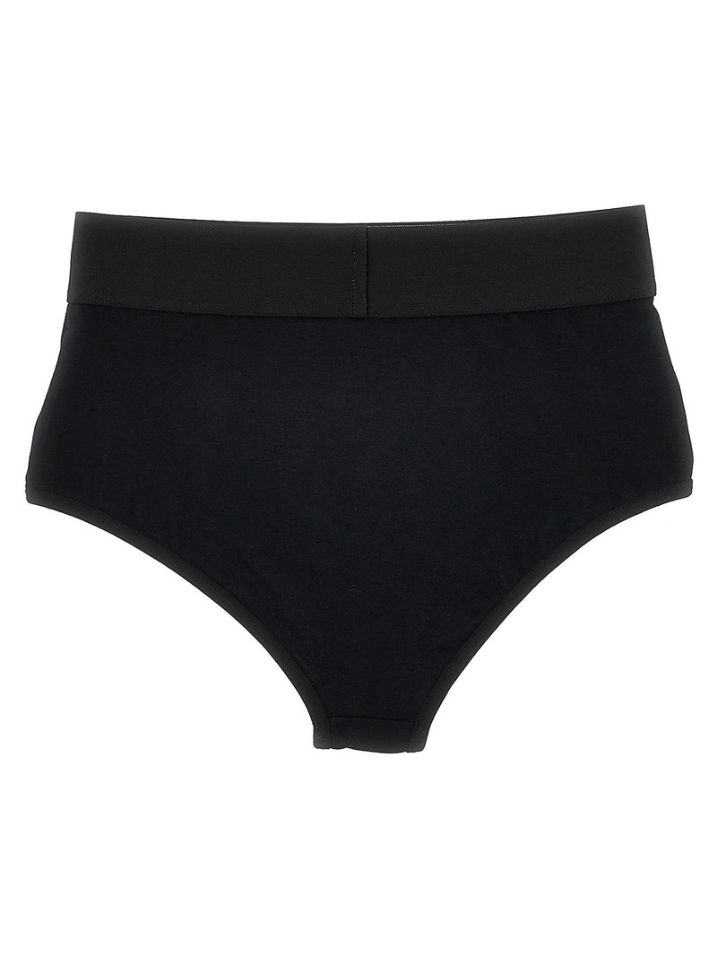 Palm Angels Logo Tape Underwear, Body Black outlook