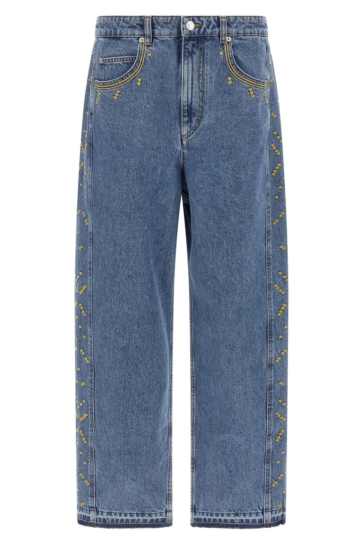 'Jorian' Jeans With Embroideries - 1