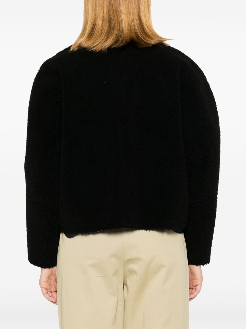 faux-shearling jacket - 4