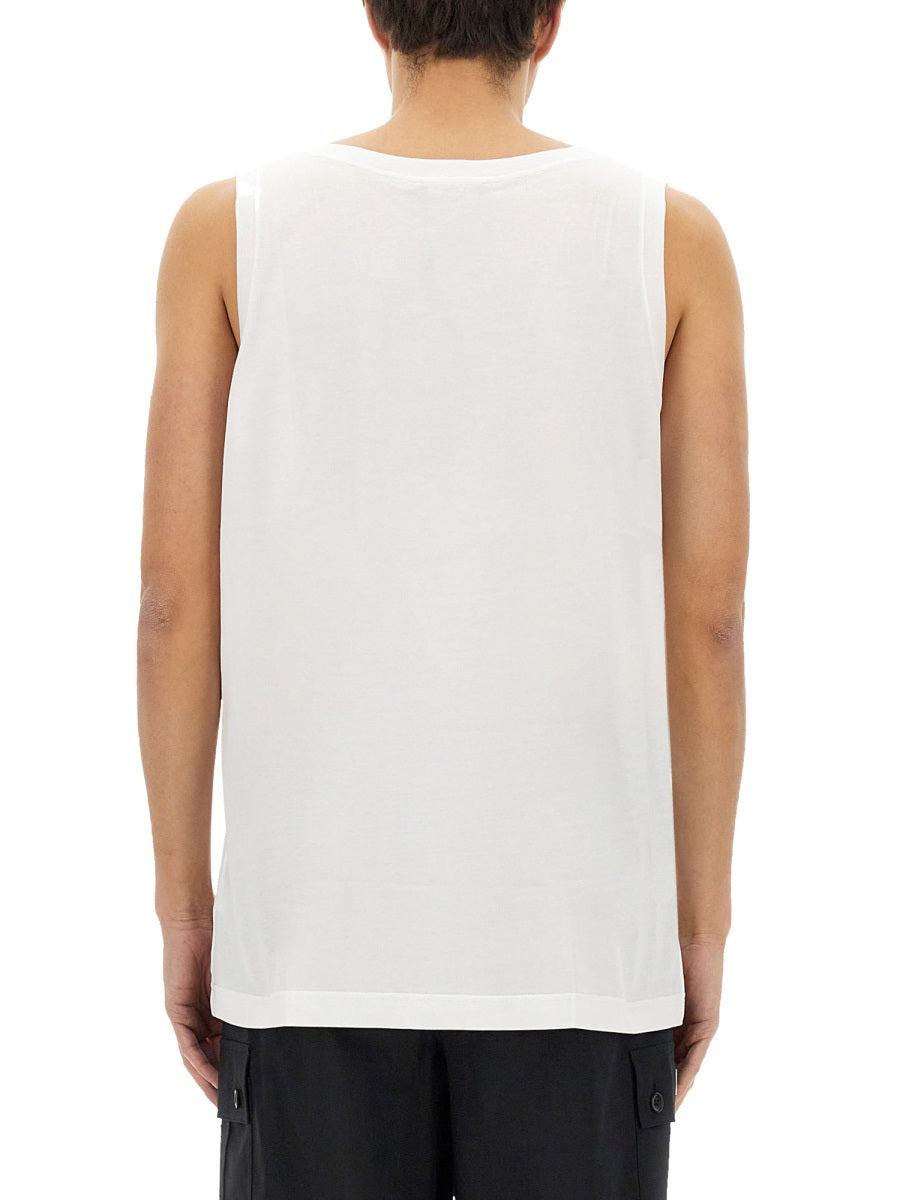 Dolce & Gabbana Men Cotton "Over" Tank Top - 3