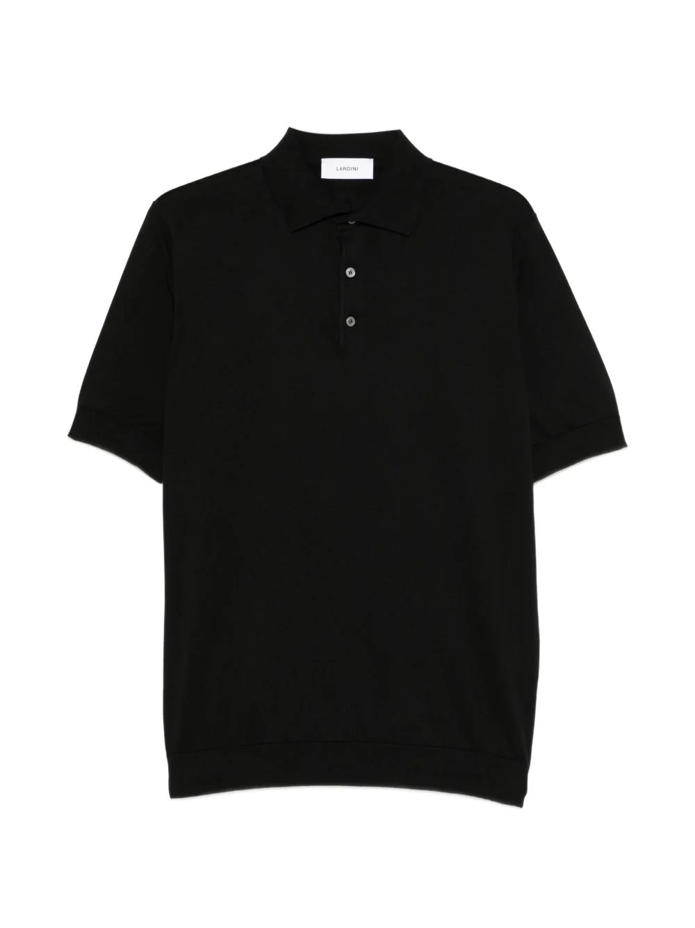 button-fastening polo shirt - 1