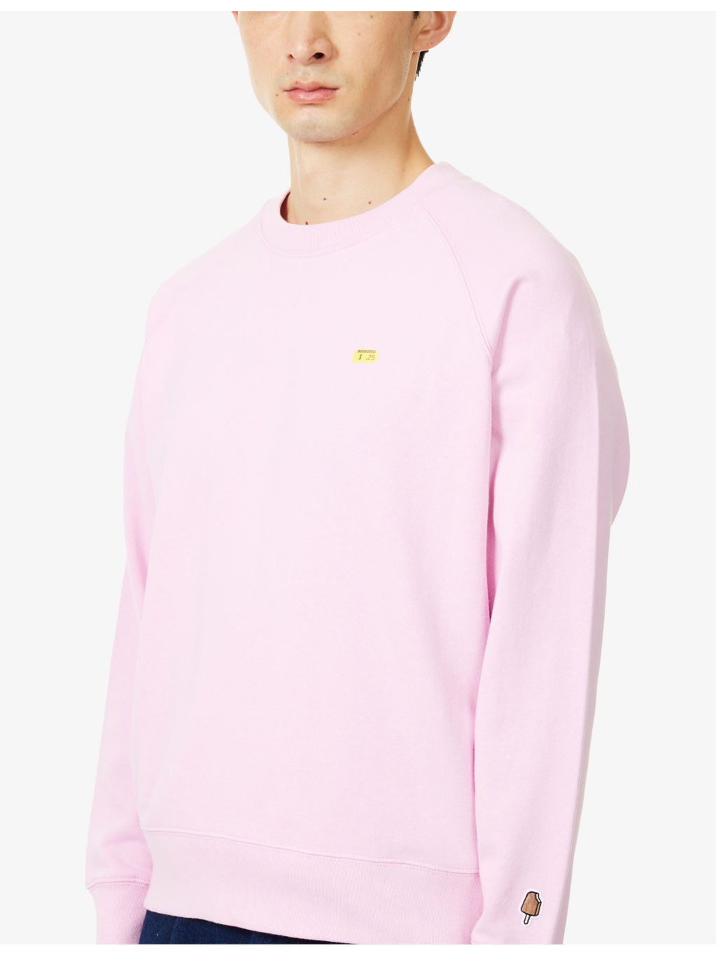 Sticker Relaxed-Fit Cotton-Jersey Sweatshirt - 5