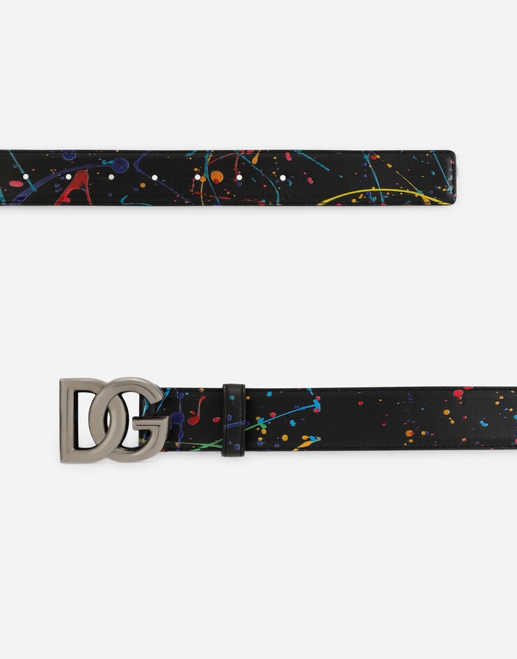 Dolce & Gabbana Belt with DG logo buckle | REVERSIBLE