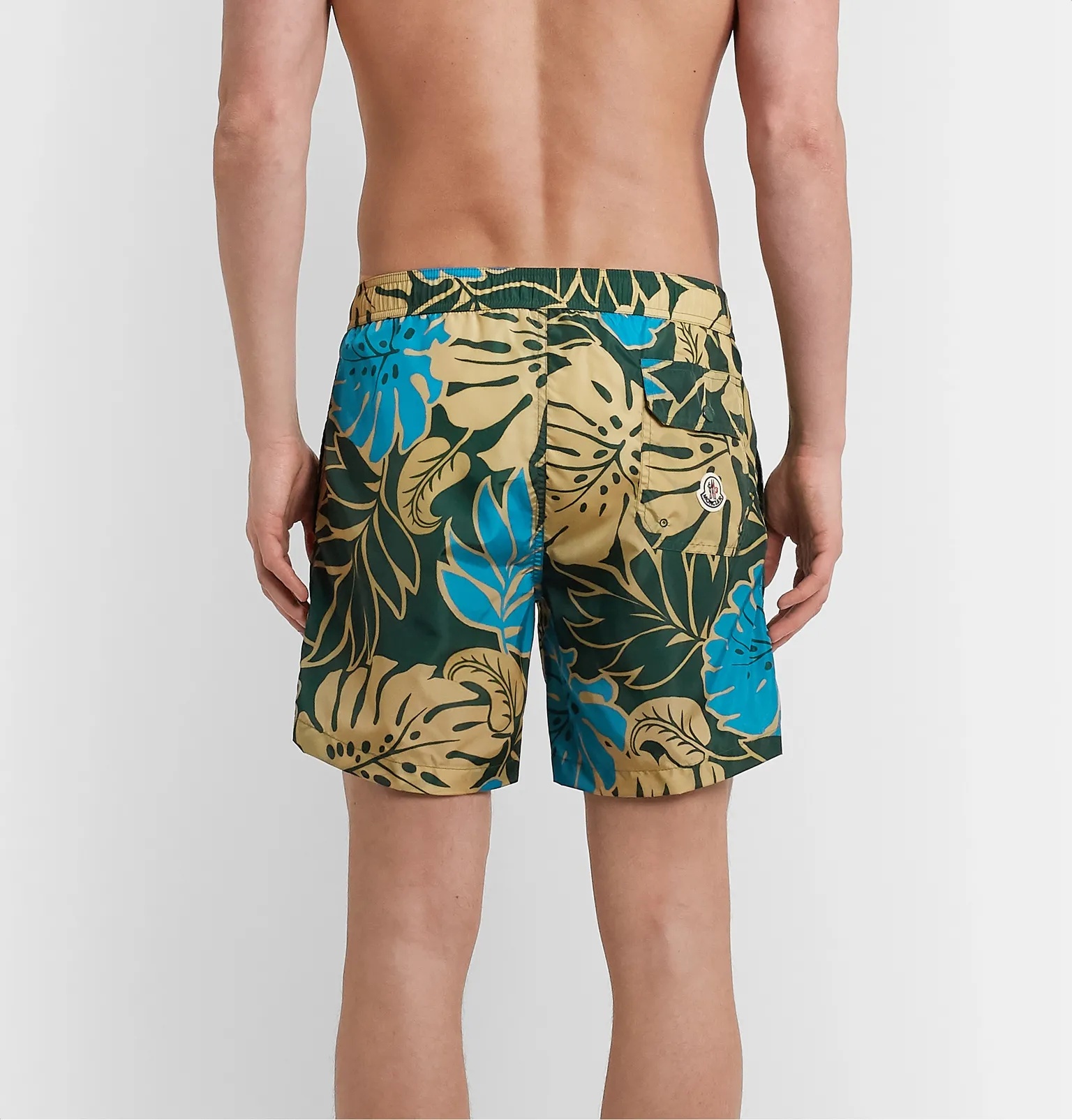 Mid-Length Printed Swim Shorts - 3