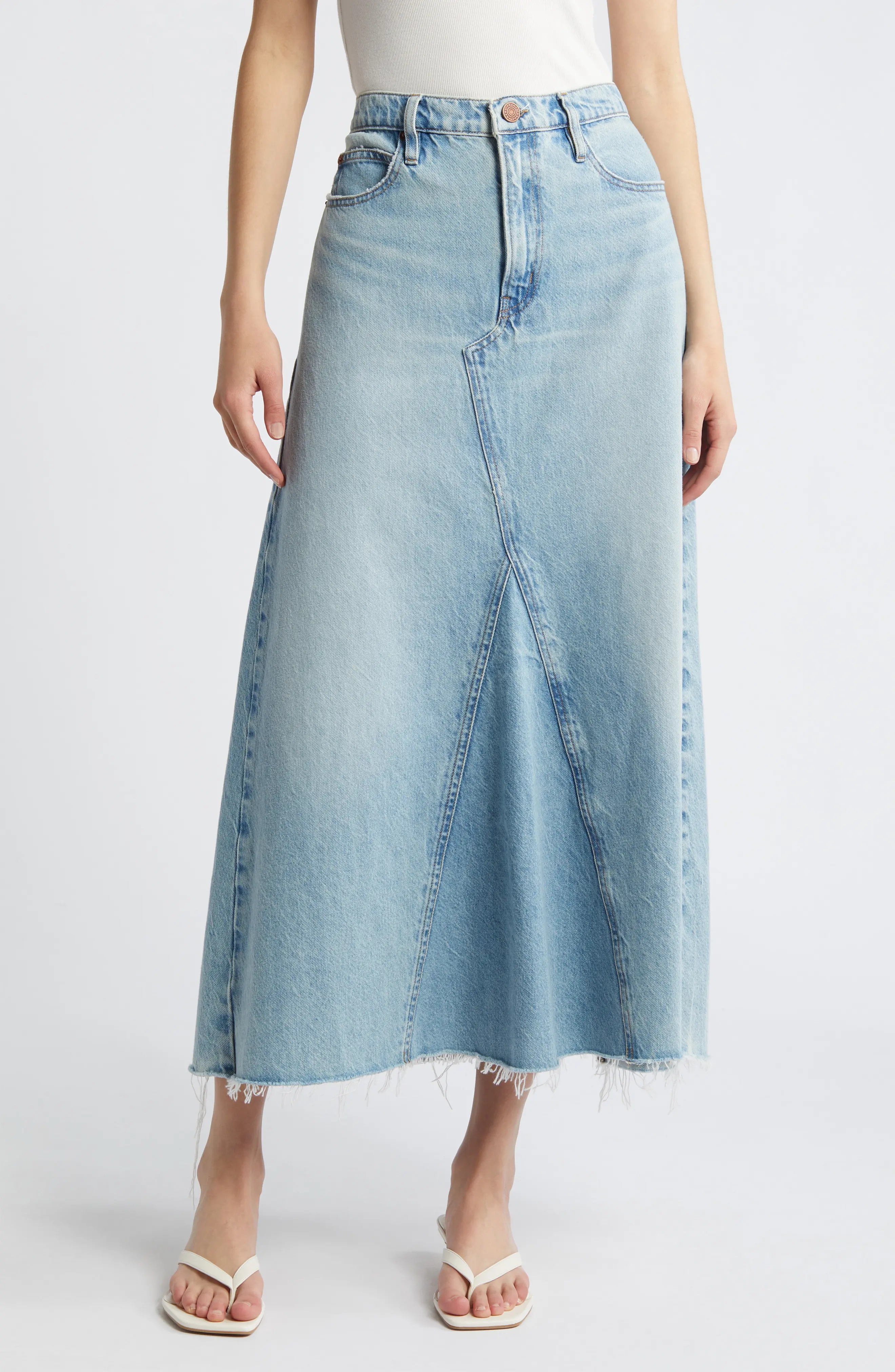 The Dorothy Denim A-Line Skirt - 1