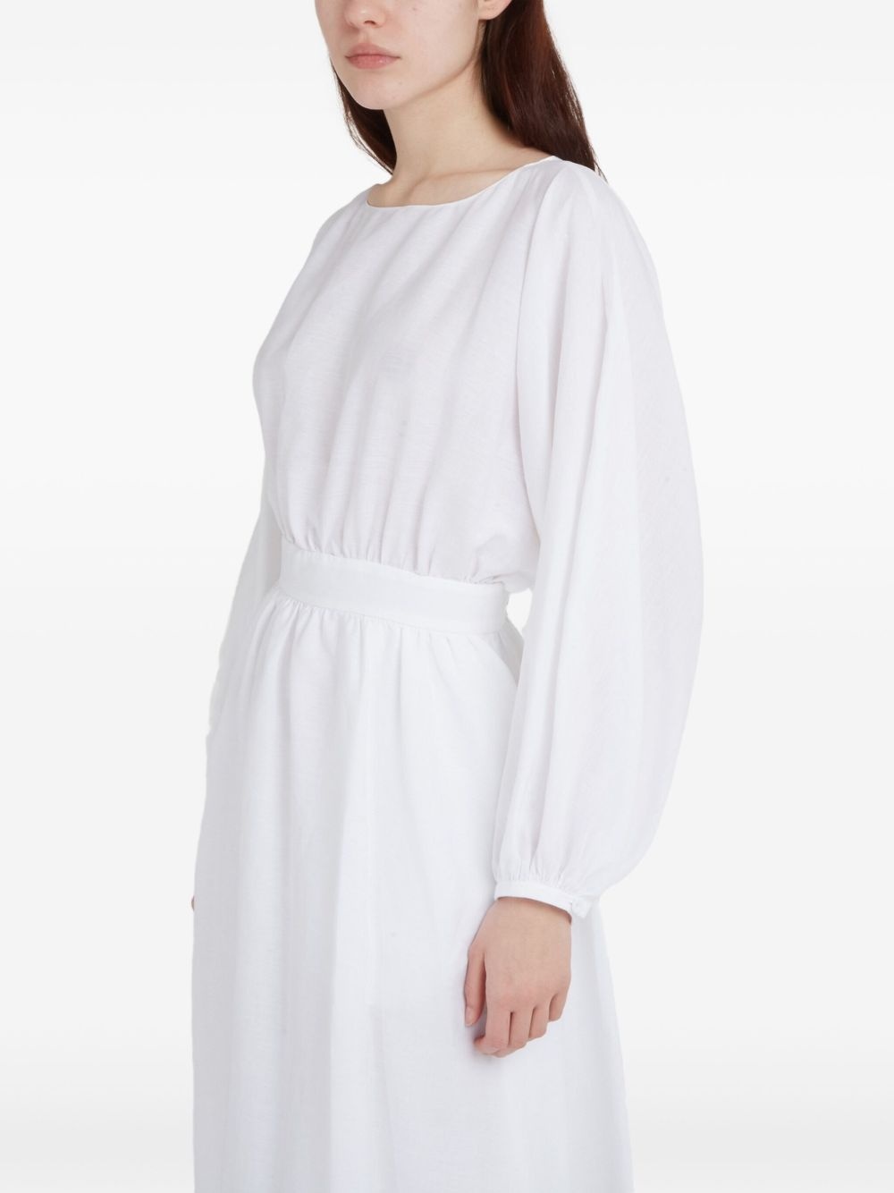 Ahmose linen midi dress - 4
