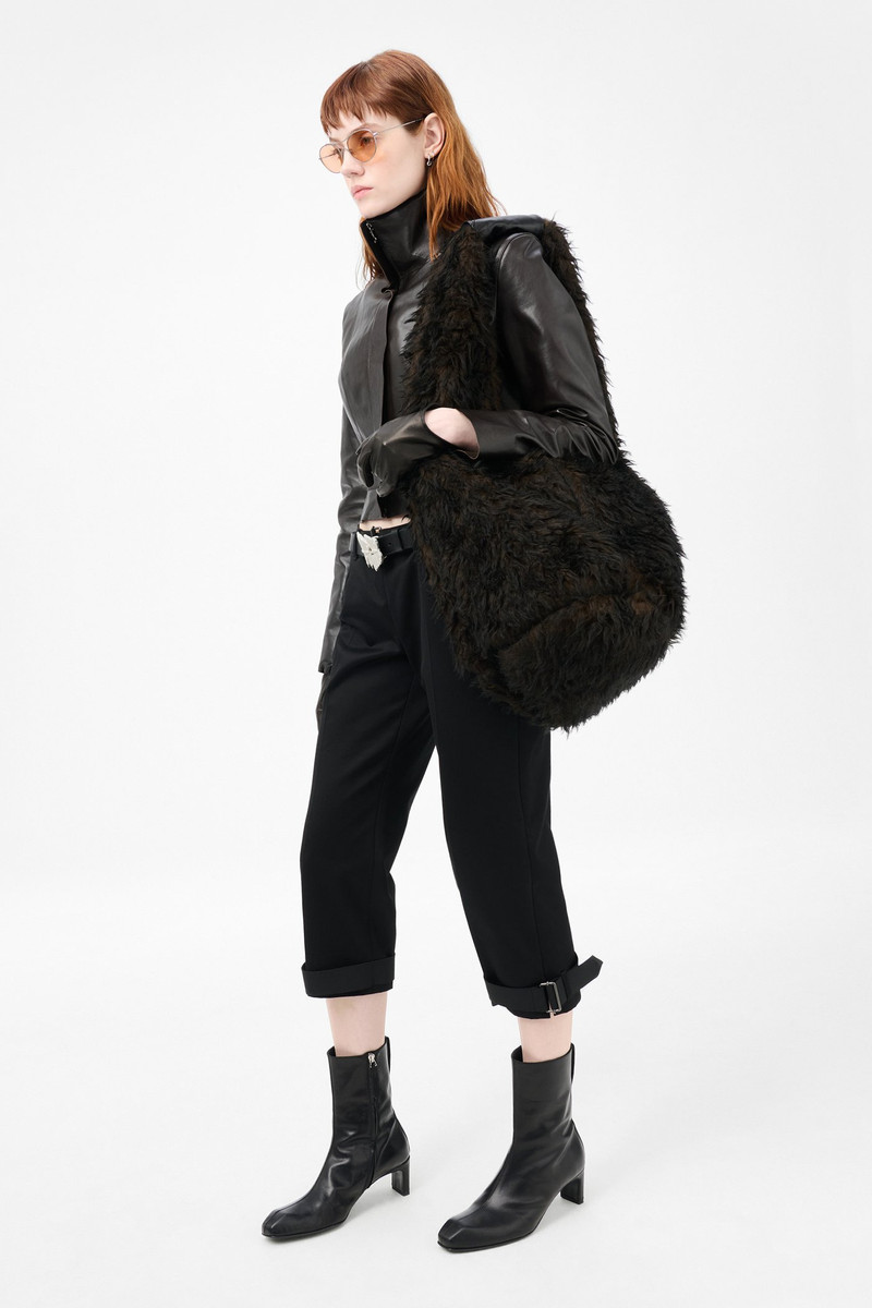 Drip Bag Ombre Brown Hairy Wool 4