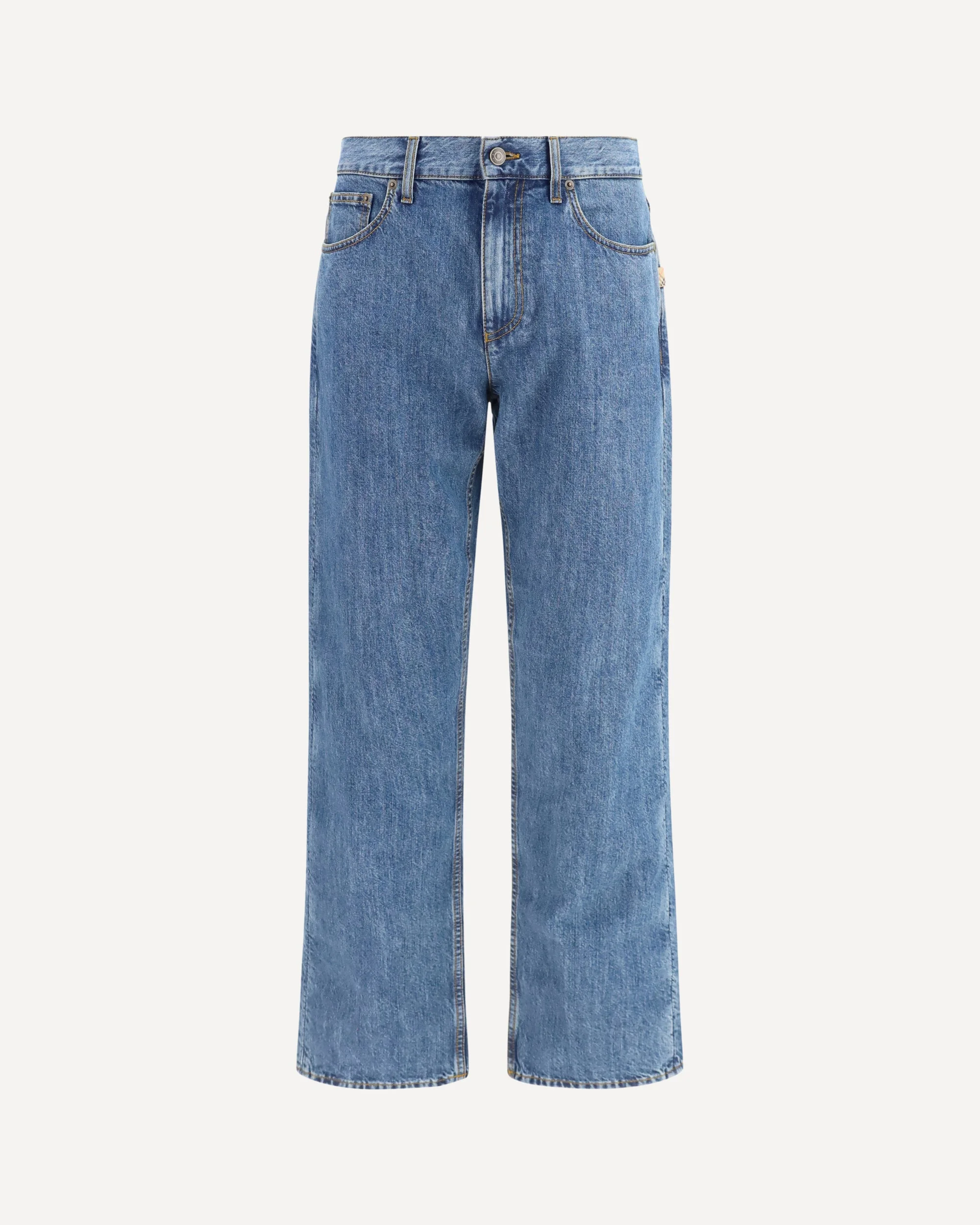 Straight Leg Jeans - 1