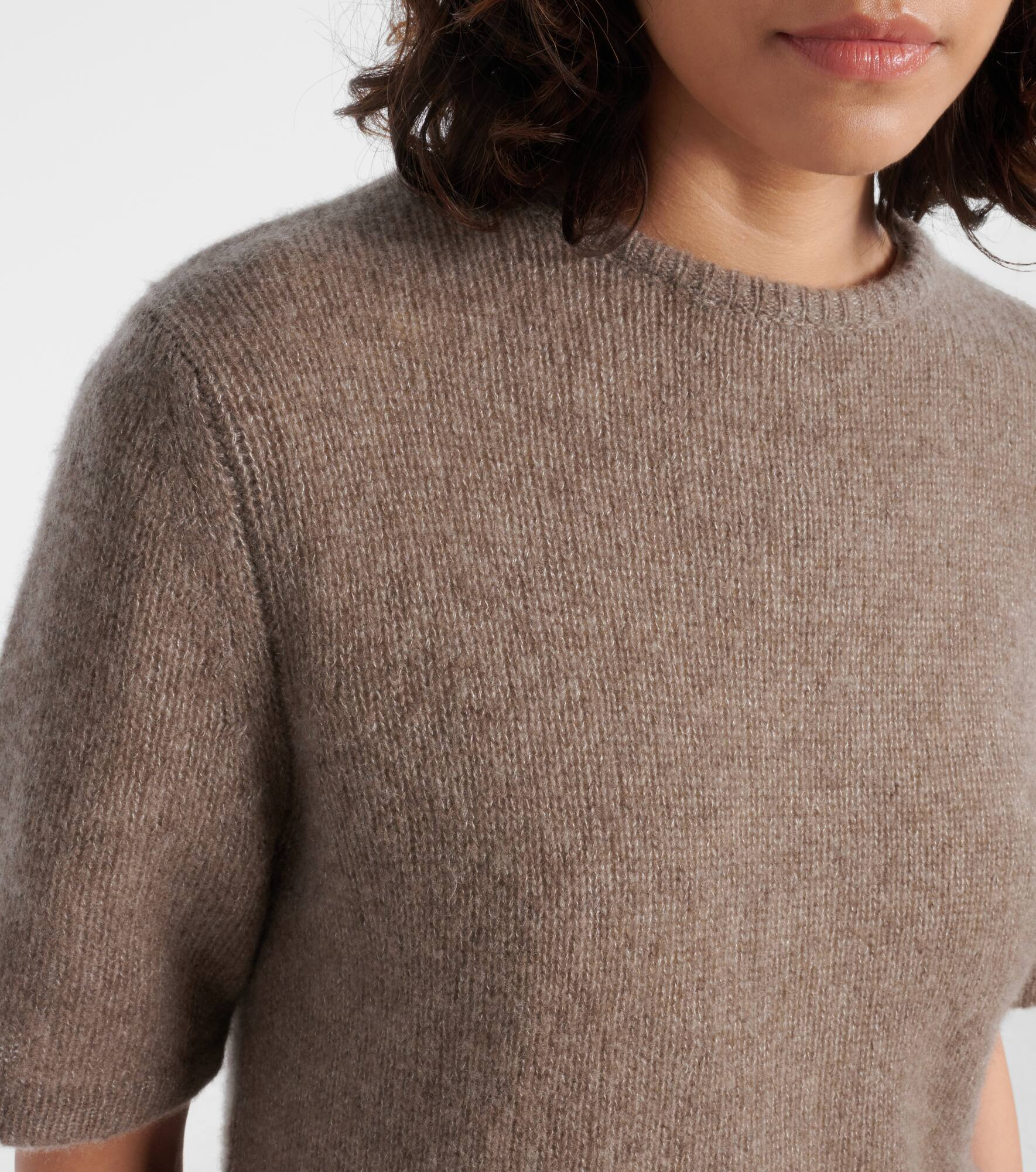 Cecelia cashmere and silk T-shirt - 4