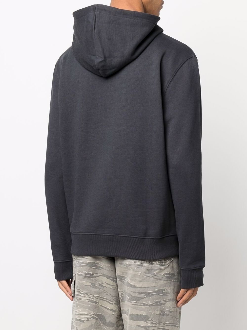 organic-cotton logo-print hoodie - 4