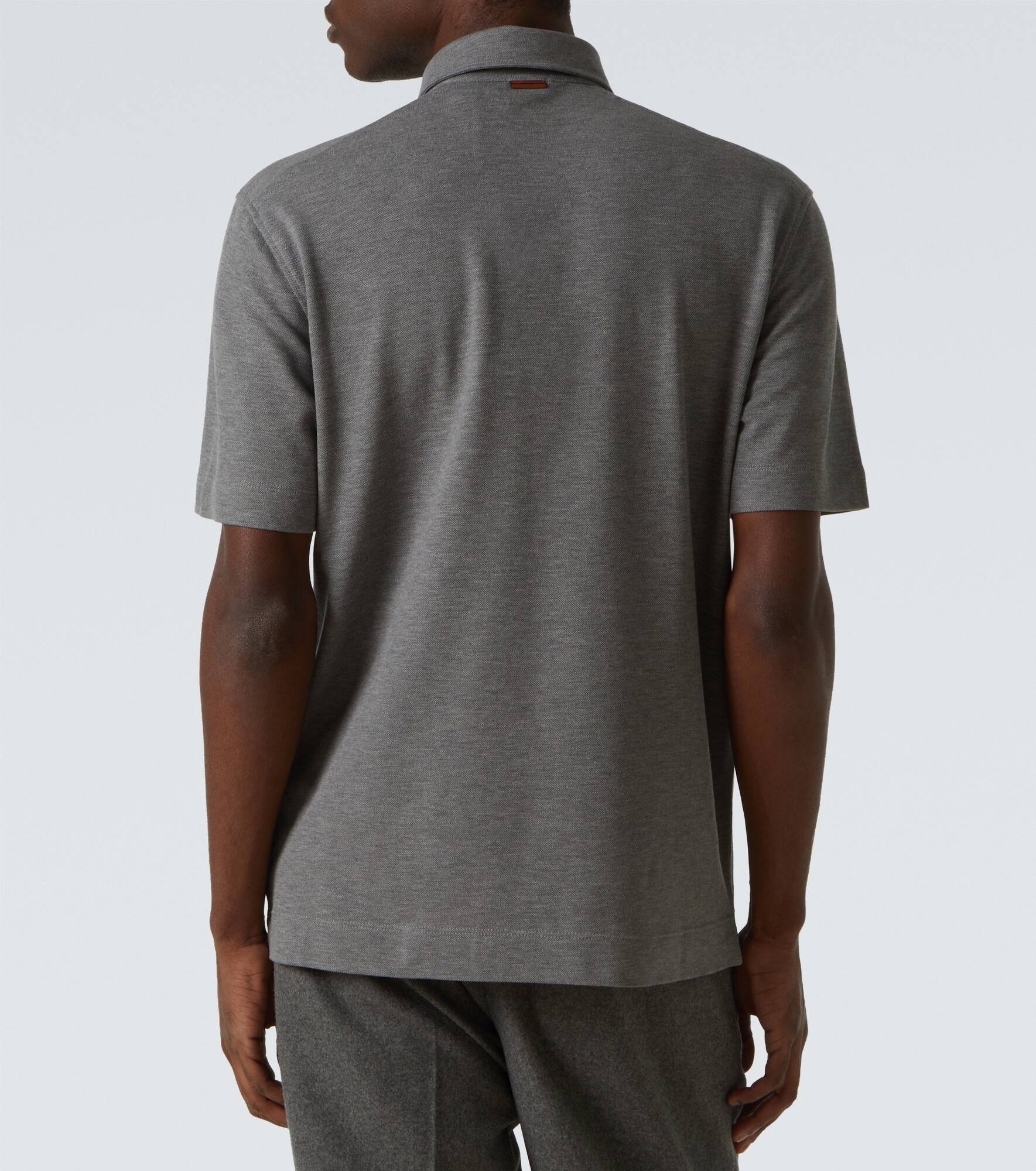 Cotton polo shirt - 4