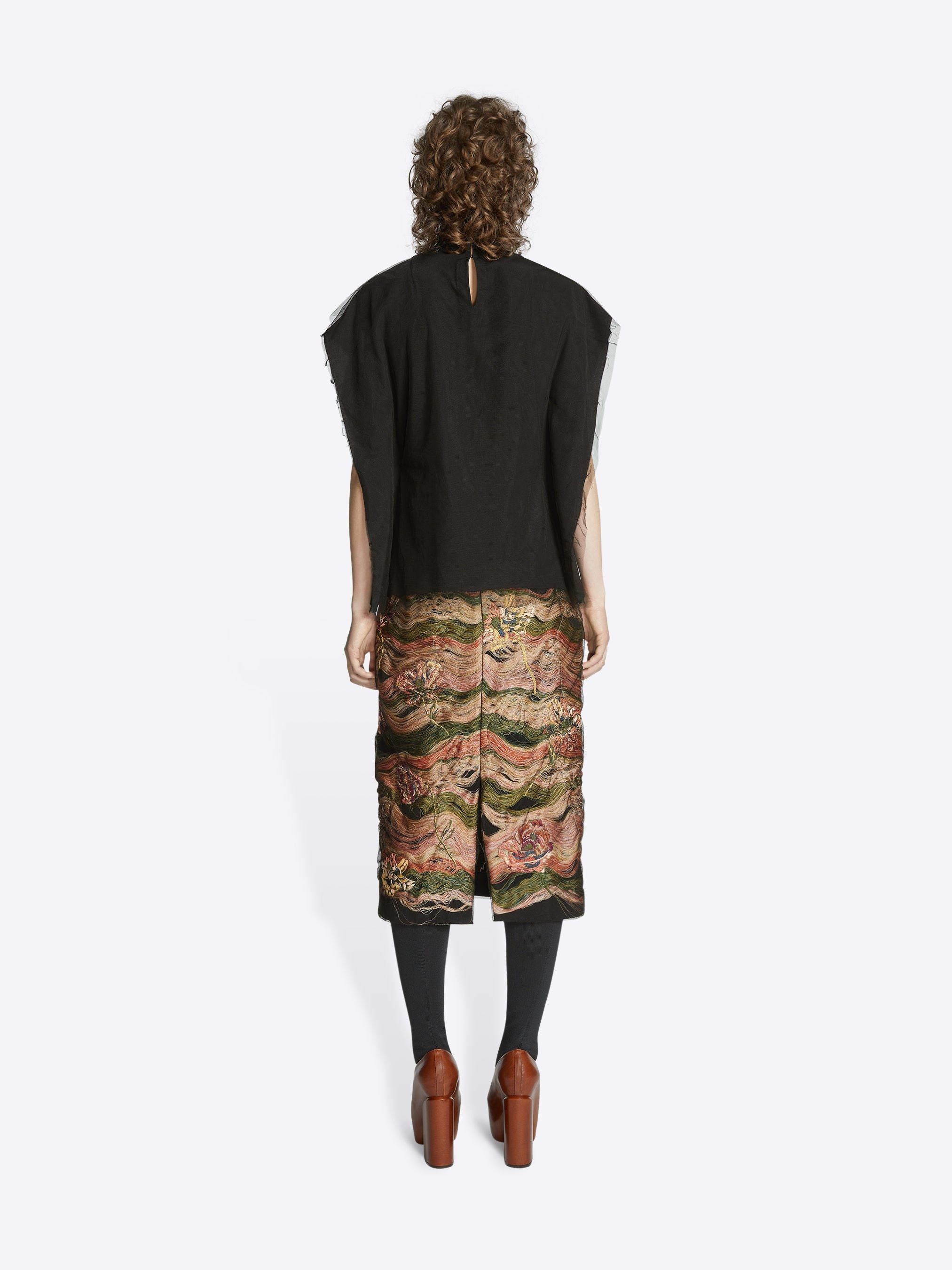 EMBROIDERED SKIRT - 4