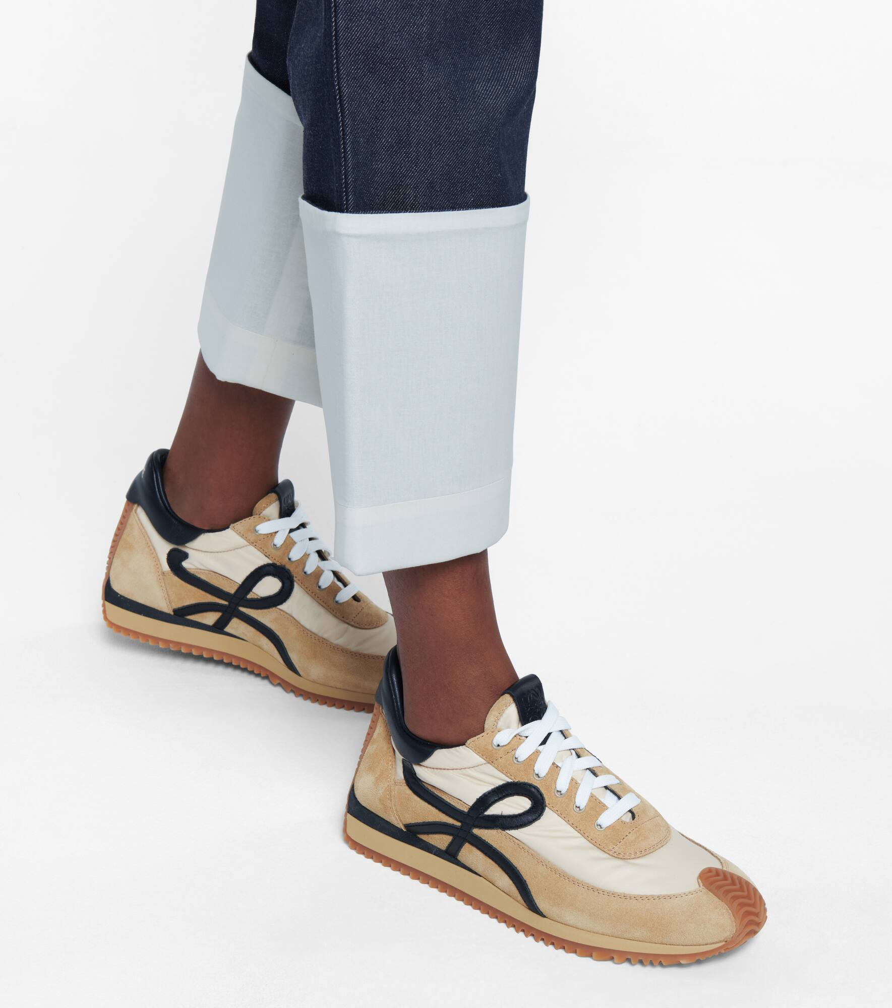 Flow Runner suede sneakers - 4