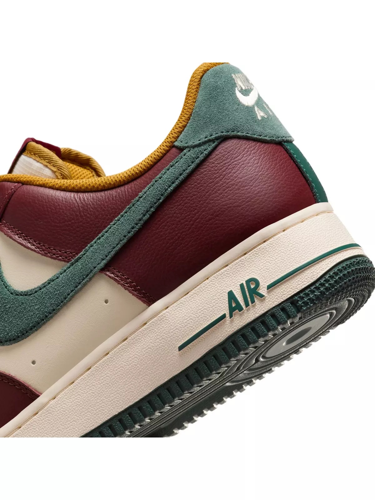 Air Force 1 '07 LV8 "Coconut Milk/Vintage Green/Dark Team Red" Men's Shoe - 10