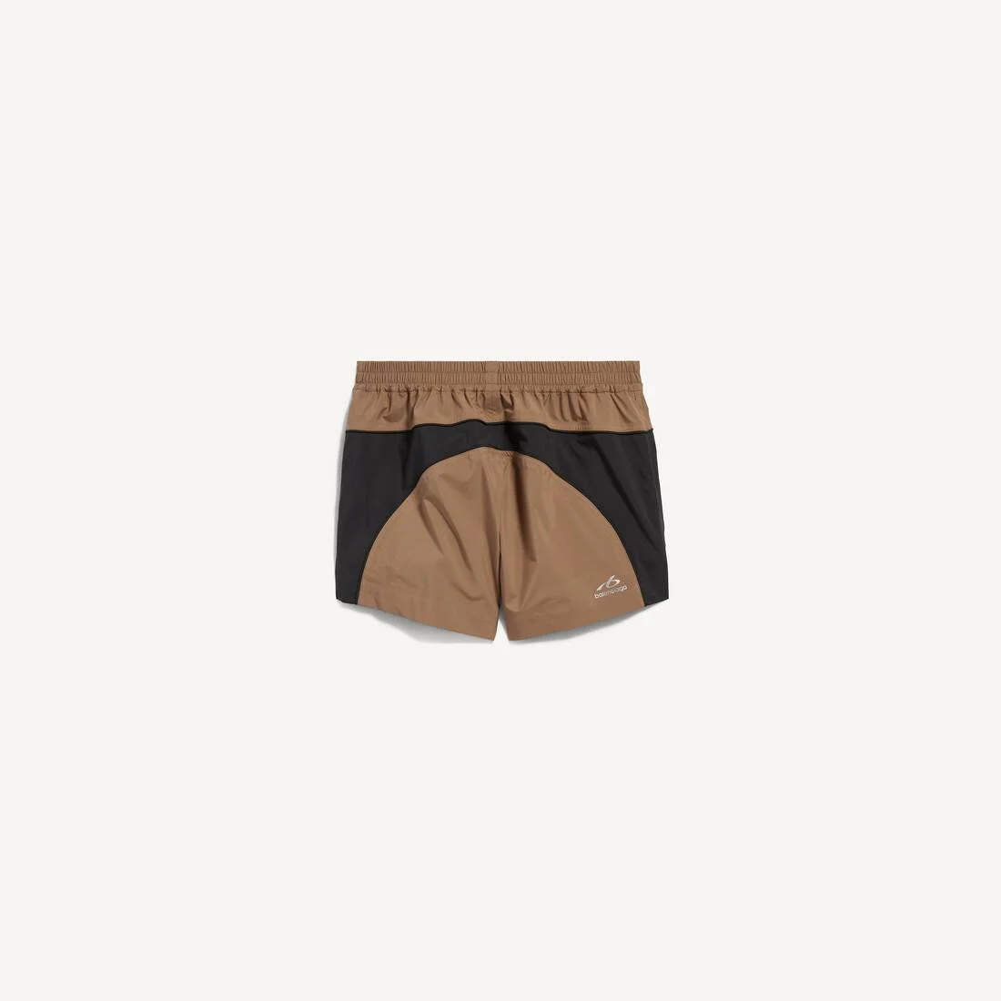 Women's Techwear Tracksuit Shorts in Camel - 1