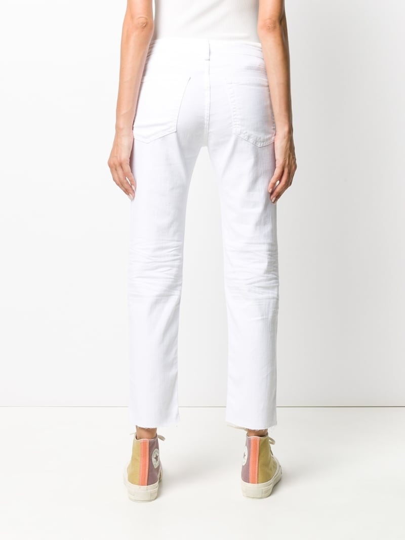 mid-rise slim-fit jeans - 6