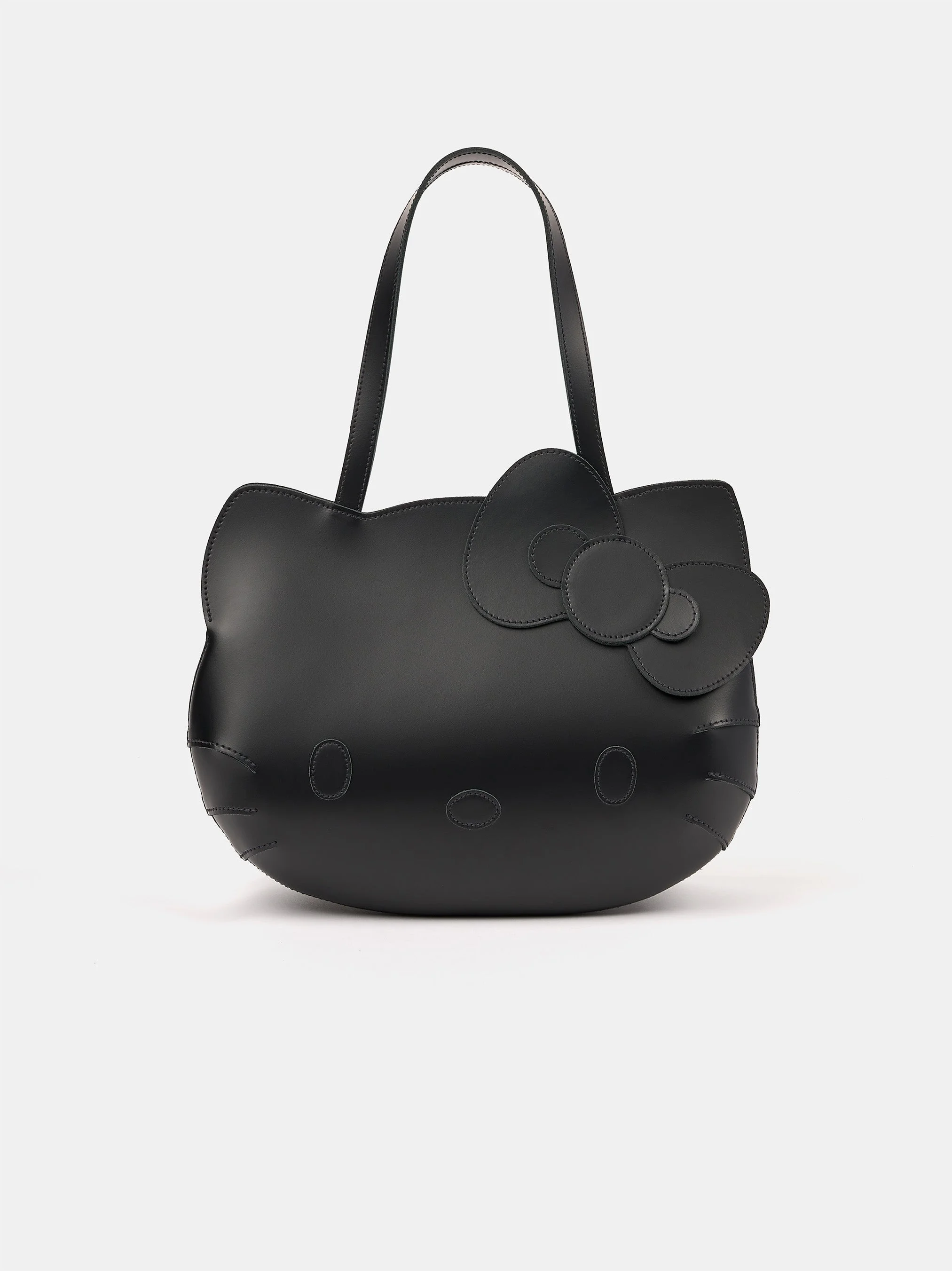 The Hello Kitty Face Tote - Black - 1