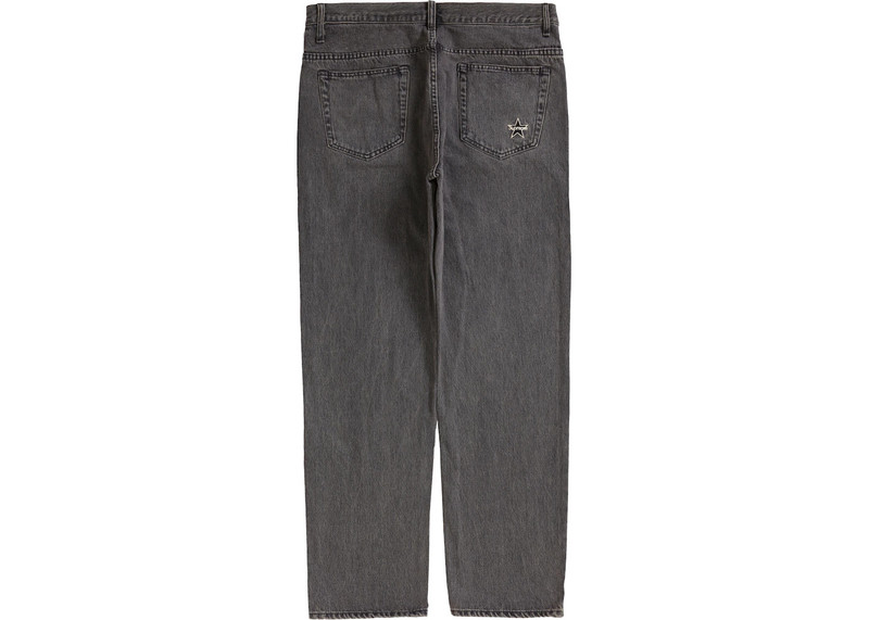 Supreme Supreme Regular Jean Washed Black outlook