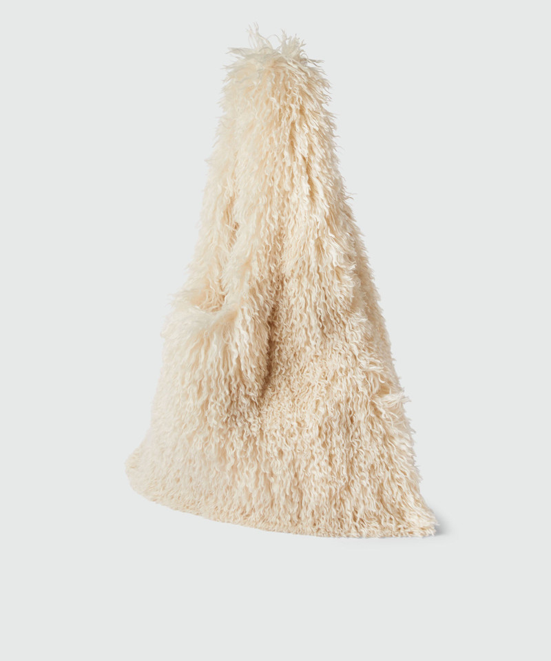 Faux-fur maxi tote bag 3