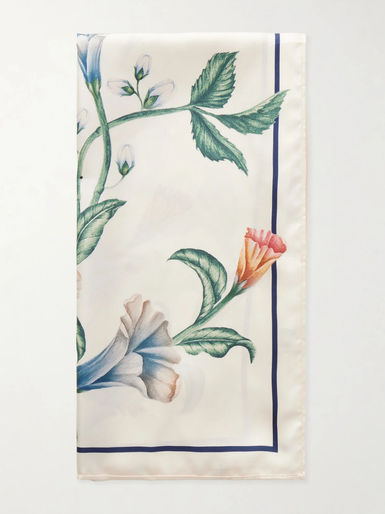 Ceiba Brisa Floral-print Silk-twill Scarf - 1