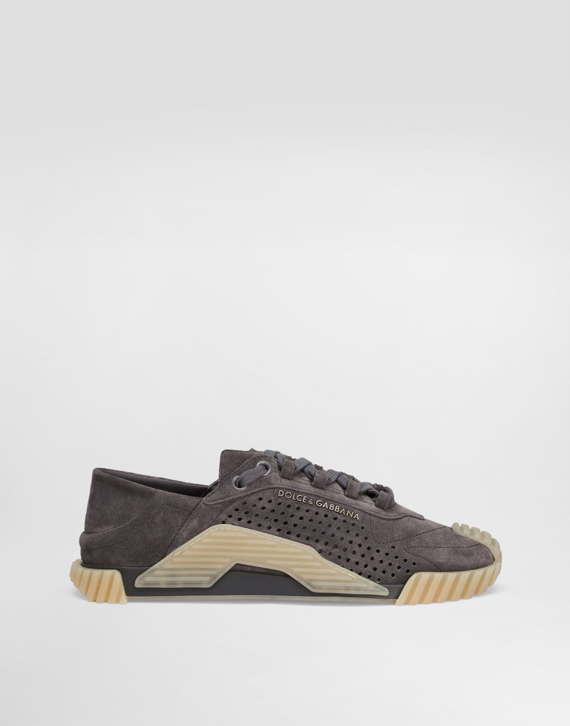 Mixed-materials NS1 slip-on sneakers 1