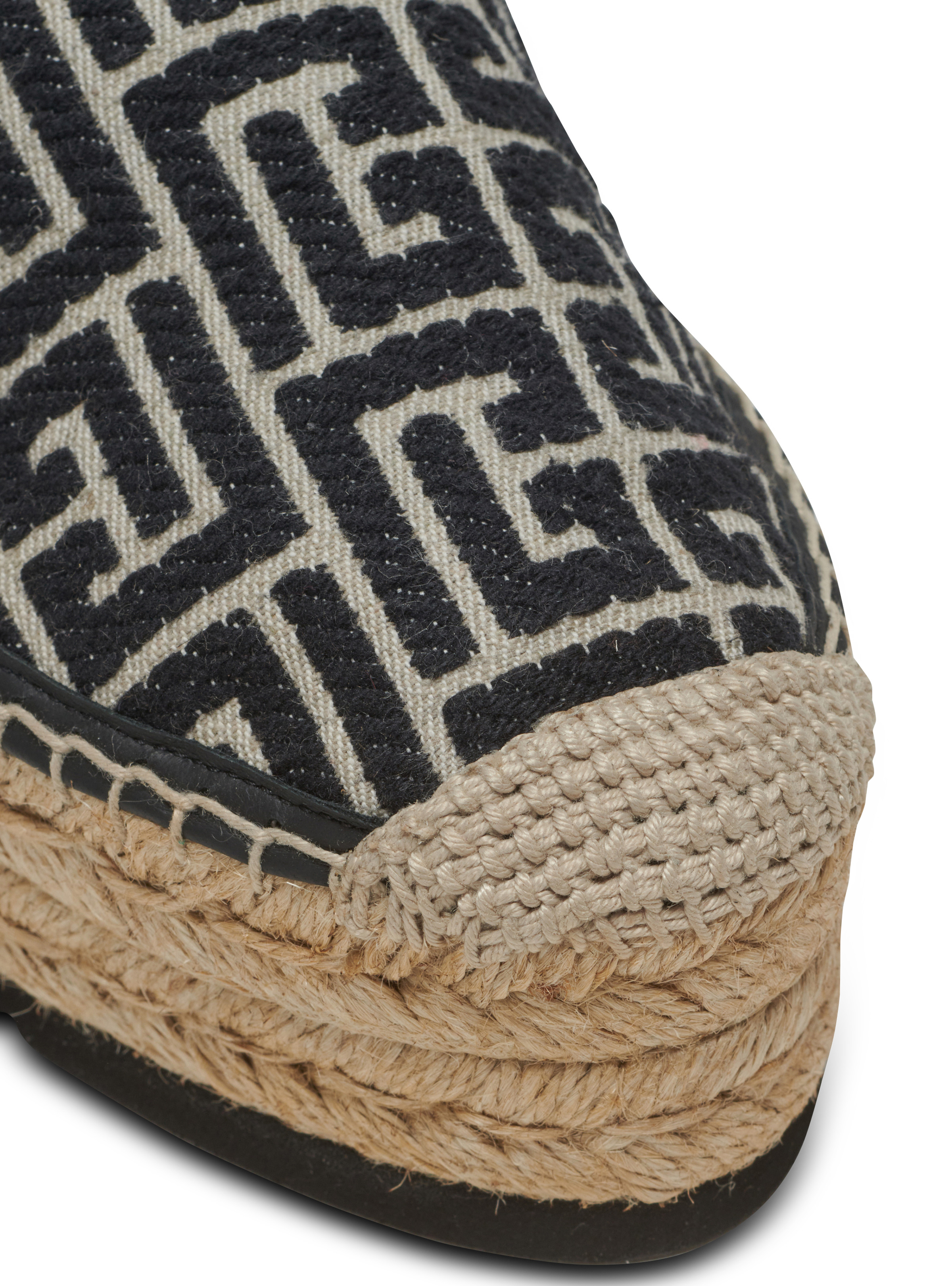 Alex espadrilles with jacquard monogram - 5
