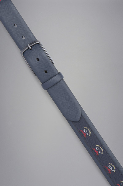 Paul & Shark LEATHER BELT WITH RIBBON outlook
