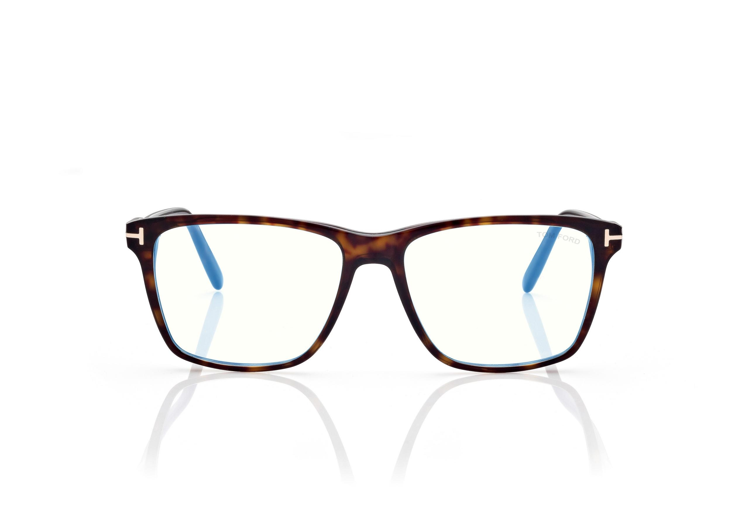 BLUE BLOCK SQUARE OPTICALS - 1