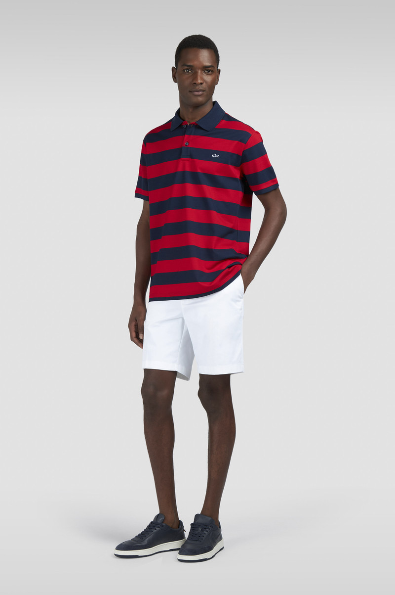 Paul & Shark DOUBLE PIQUÉ COTTON POLO outlook