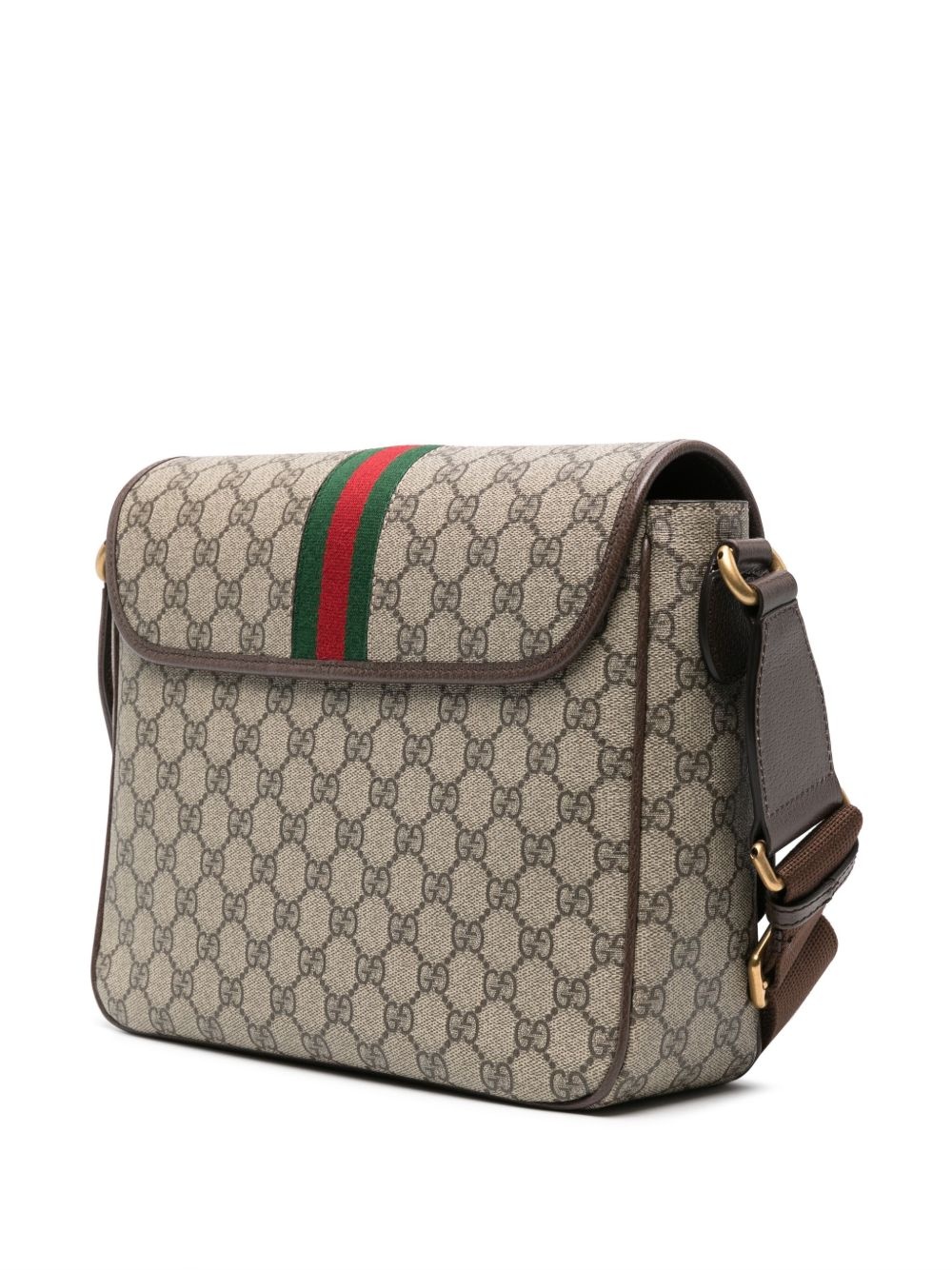 medium Ophidia GG Supreme messenger bag - 3