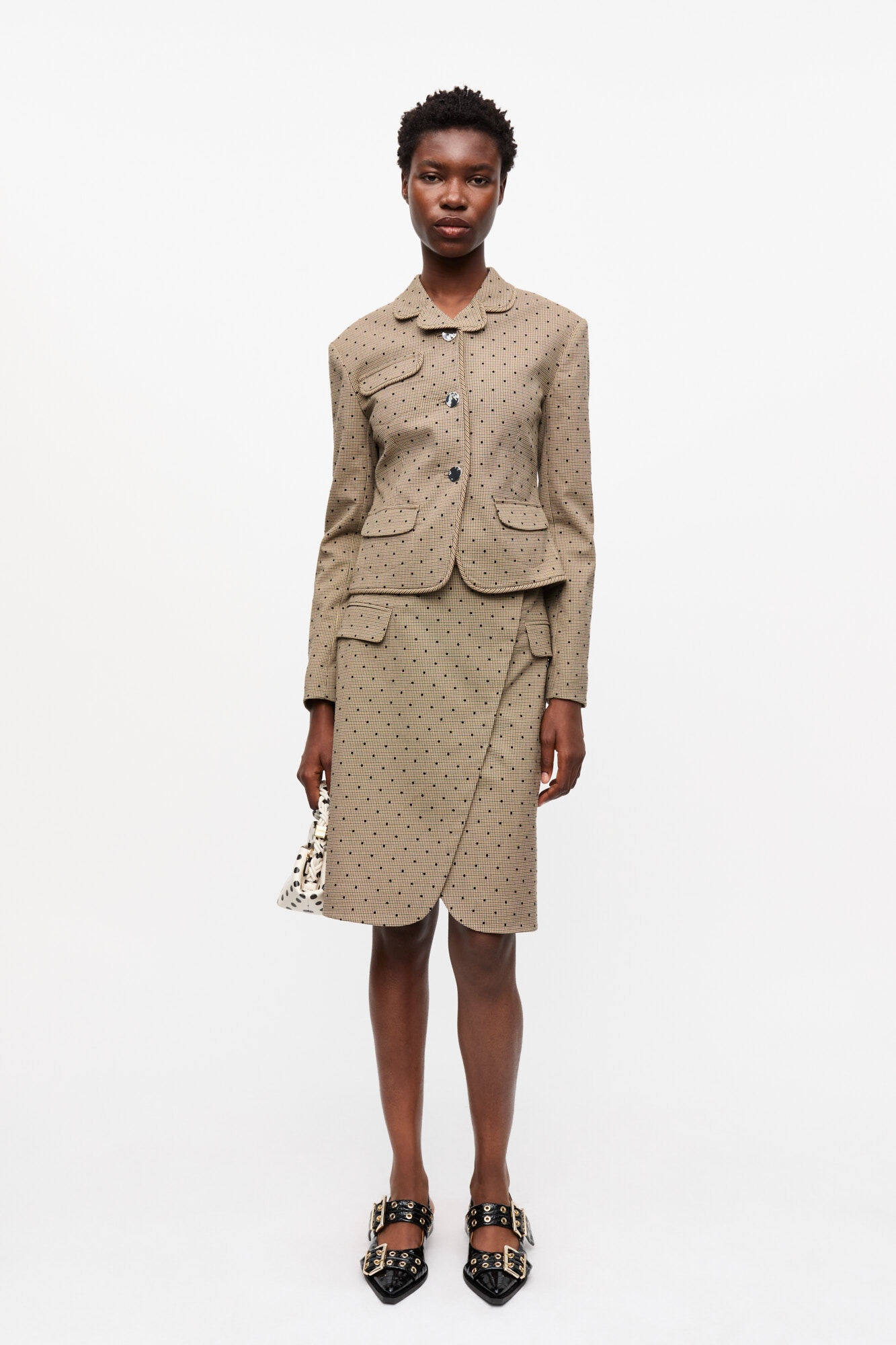 FLOCK CHECK SUITING BLAZER - 3