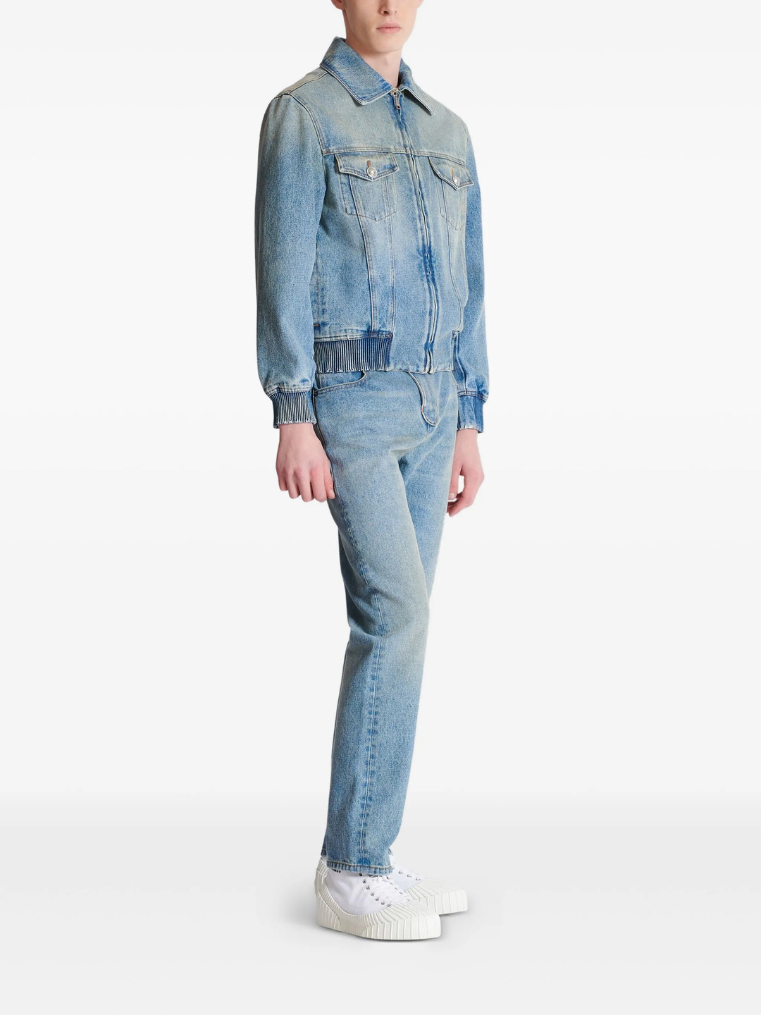 Denim Jacket Wchain Liningblue - 3