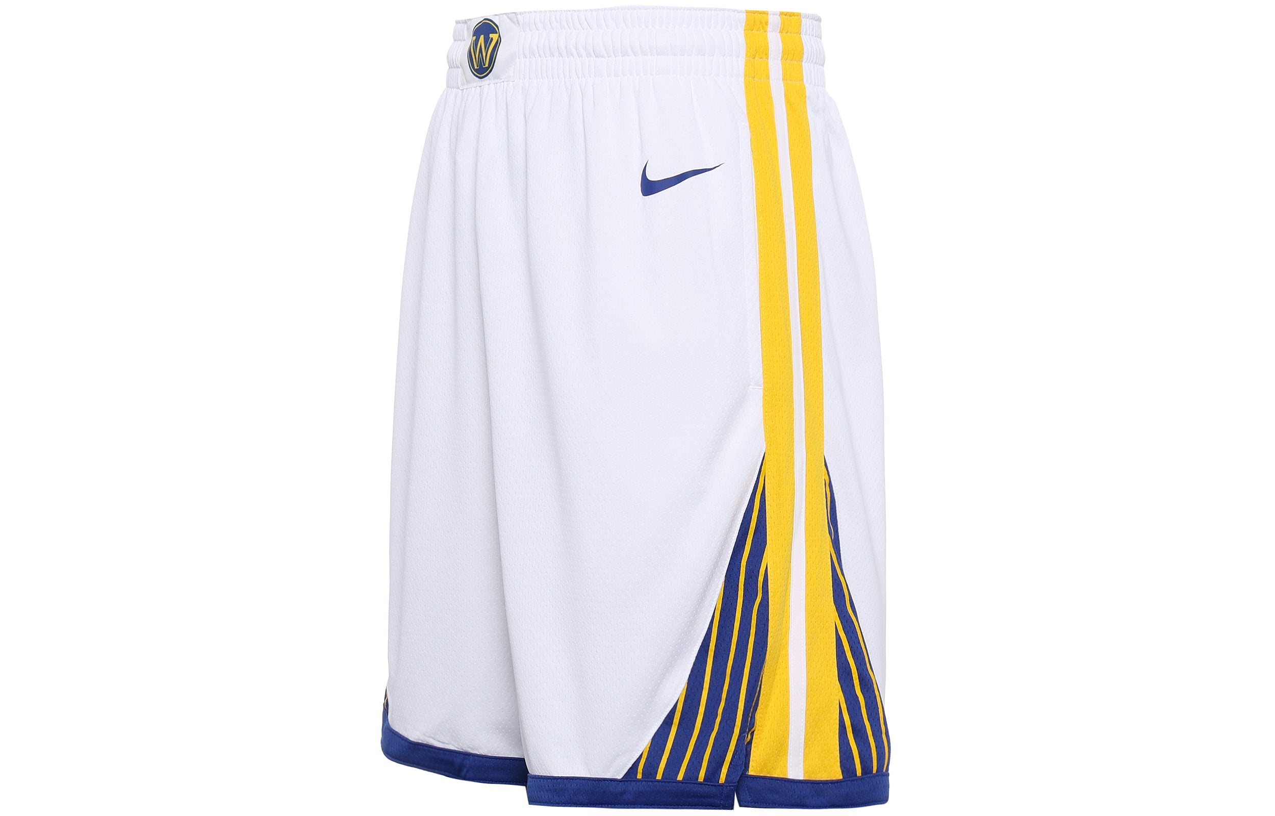 Nike Men NBA Swingman Shorts Golden State Warriors White AV4971-100 - 2