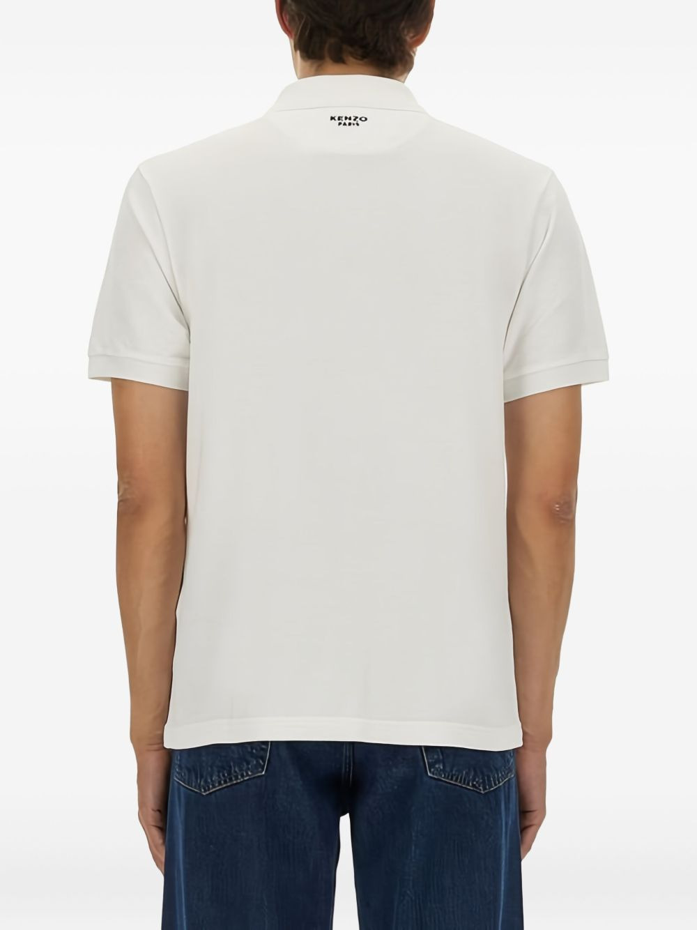 Boke Flower embroidered polo shirt - 3