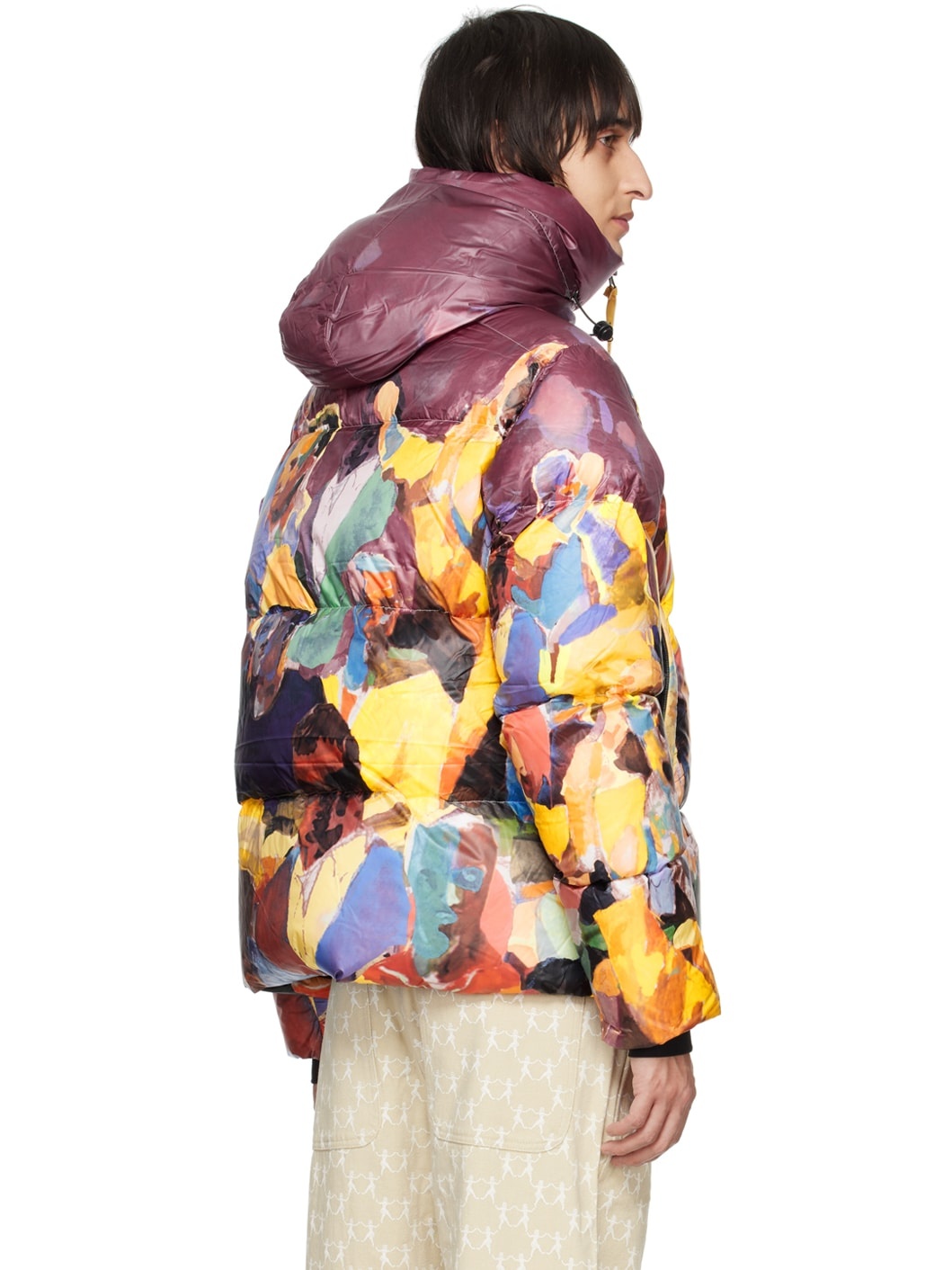 Purple Crofton Down Jacket - 3
