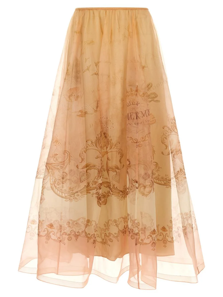 Zimmermann 'Hypnotic Organza Maxi' Skirt - 1