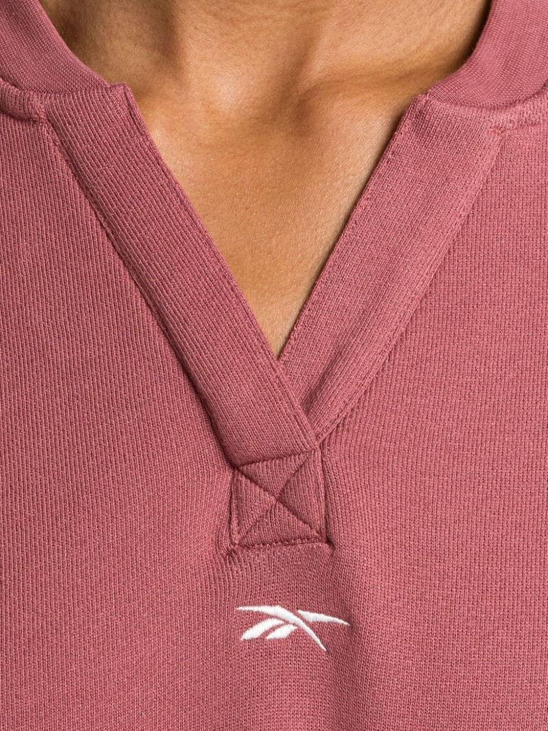 logo-embroidery cropped sweatshirt 6