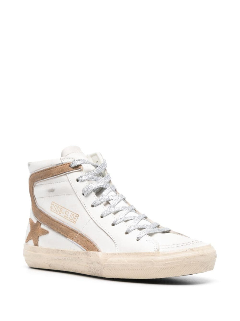 Golden Goose Slide hi-top sneakers outlook