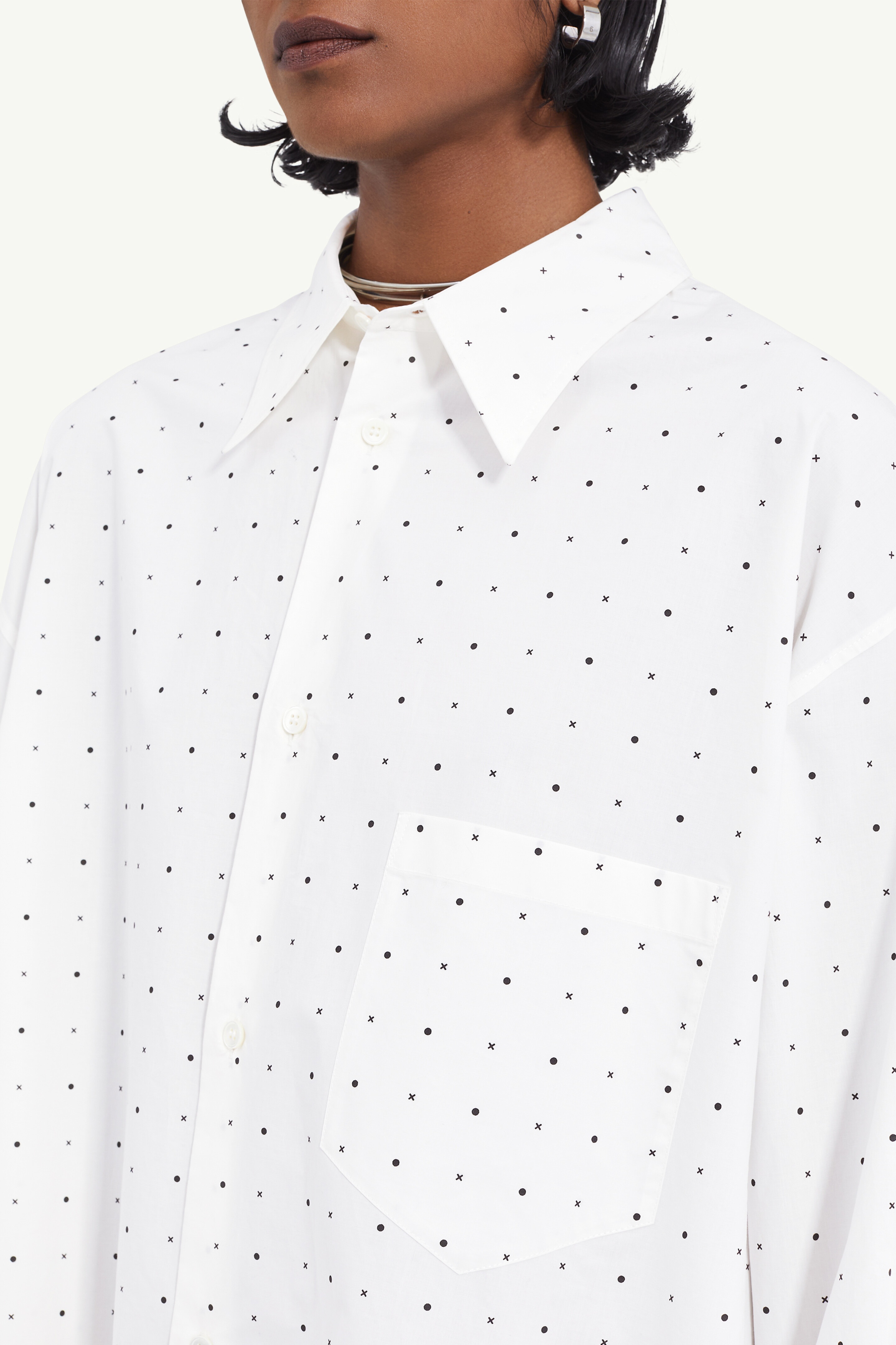 Print shirt dress - 5
