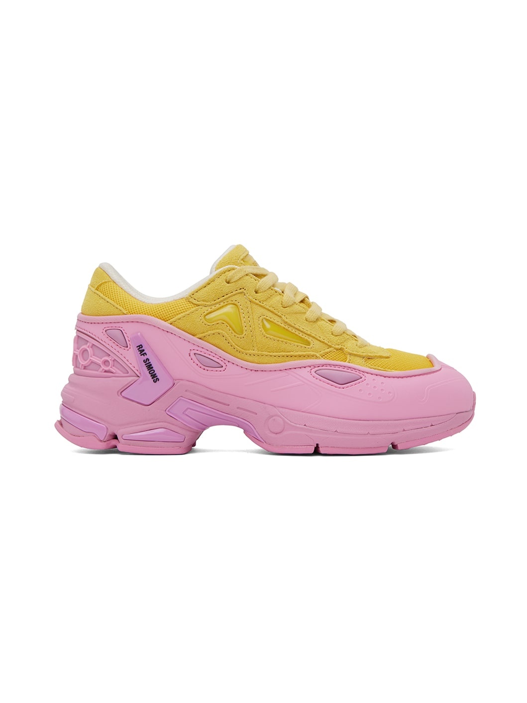 Yellow & Pink Pharaxus Sneakers - 1