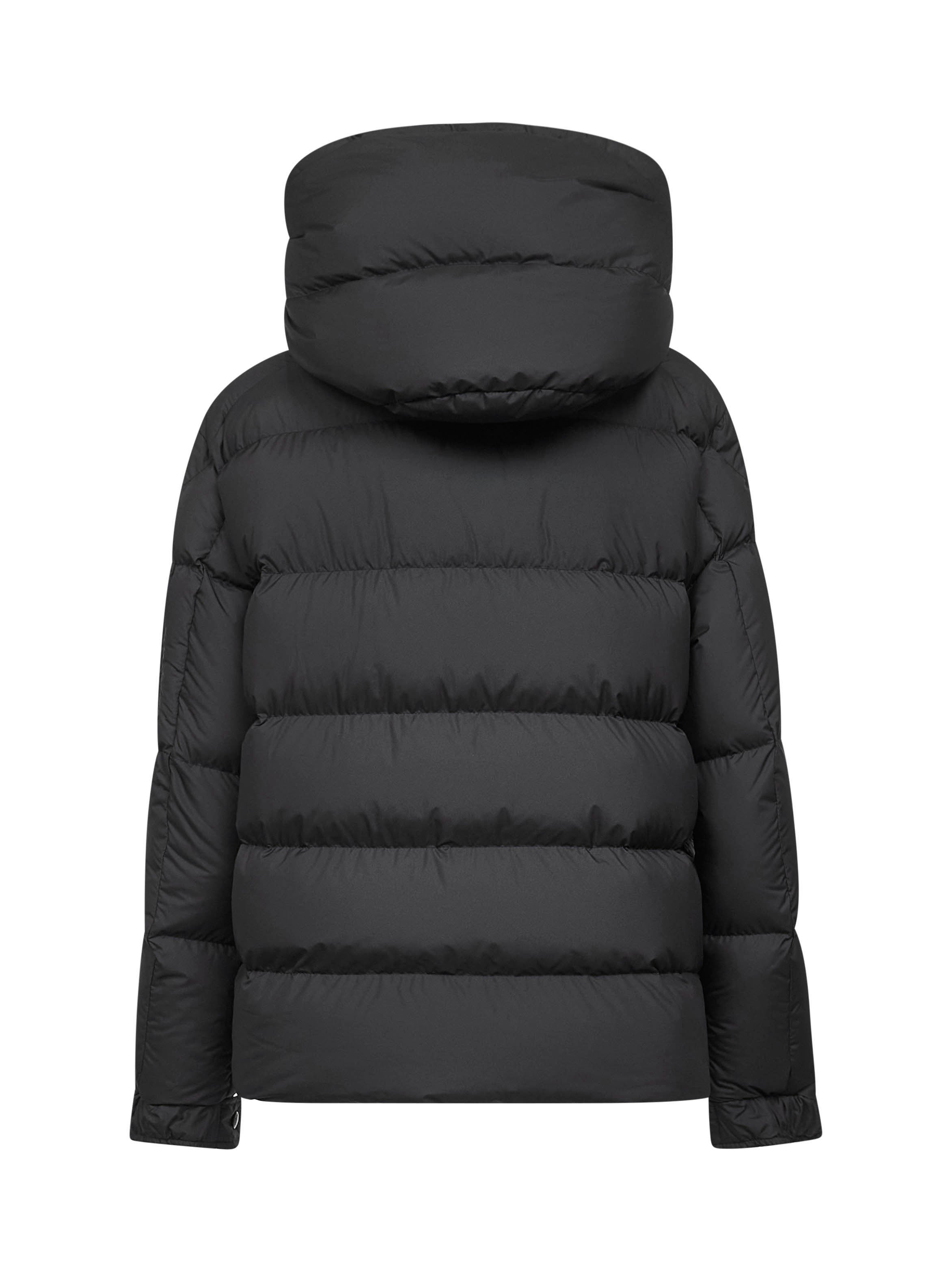 Black Moncler Maya 70 hooded short down jacket - 2