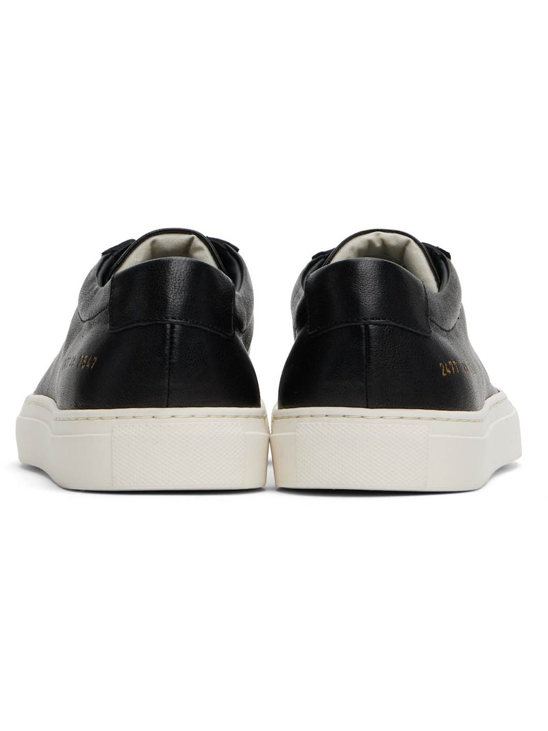 Common Projects Black Summer Achilles Sneakers outlook