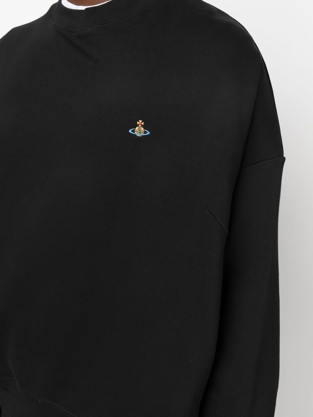 Orb logo-embroidered jumper - 5